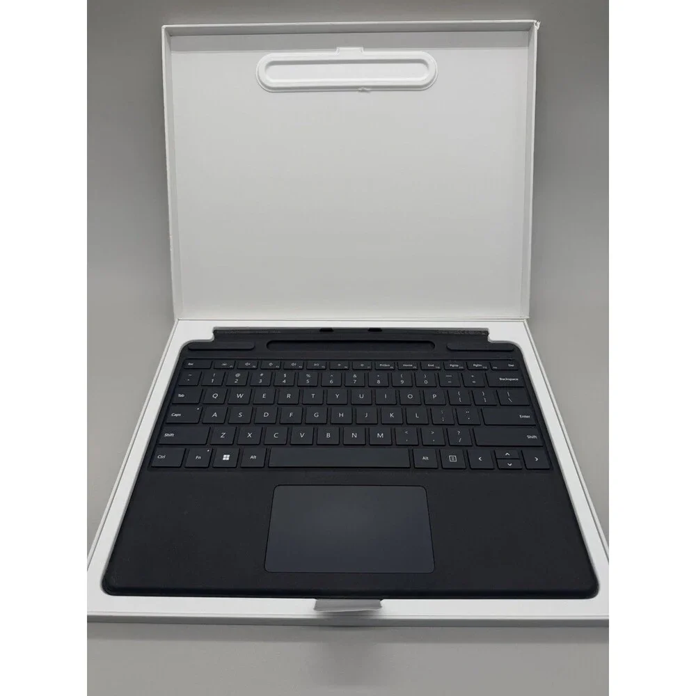 Microsoft Surface Pro Keyboard with Pen Storage Black - Model 1864, 8,9,10 11th